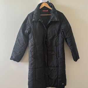 Point Zero Women's Black Puffer Coat